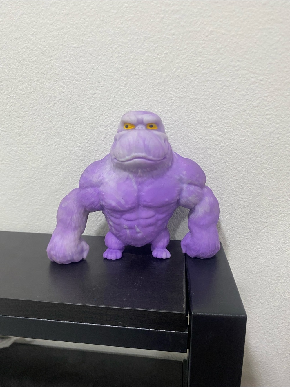 Purple Muscular Gorilla Action Figure Toy by